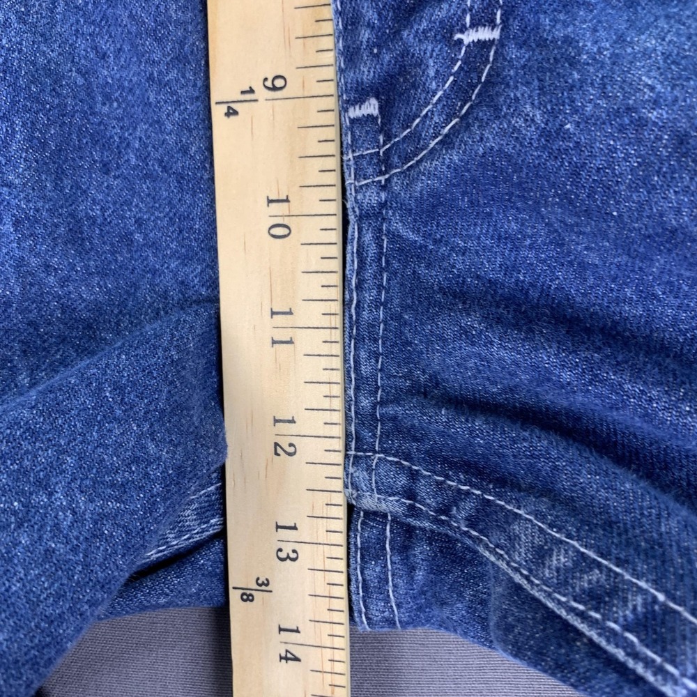 VTG Kenny Rogers Jeans Teen's 15/16 (28x32) Blue Denim Western The Gambler 80s - Picture 13 of 16